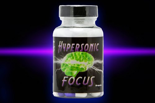 Hypersonic Focus - Brain Health Supplement Formulated to Support Memory, Focus, Concentration, and Enhanced Mental Performance