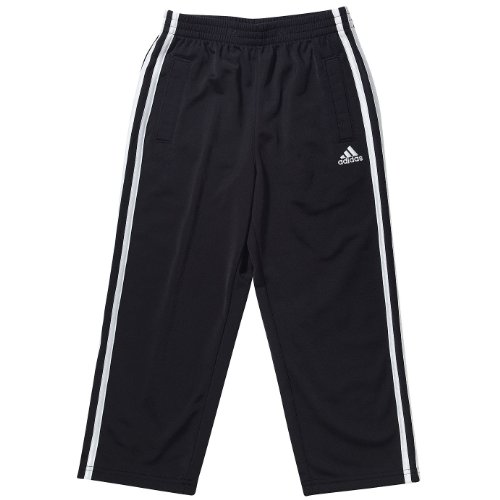 adidas Boys 2-7 Core Tricot Pant,Black,7