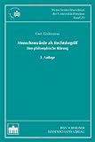 Produkt-Bild: Menschenw&uuml;rde als Rechtsbegriff: Eine philosophische Kl&auml;rung