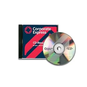 CE CD recordable disk with slimline case and 80 minute, 700mb capacity, PACK of 10
