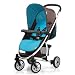 Hauck 2011 Malibu Stroller w/ Bassinet and Stand - Turquoise