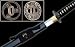 Handmade Combat Ready Functional Sengoku General Katana Sword Full Tang