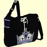 **PLAYOFF SPECIAL** LOS ANGELES KINGS NHL BLACK MVP VETERAN JERSEY TOTE BAG PURSE NEW