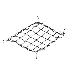 Pyramid Bicycle Bungie Cargo Net, Black