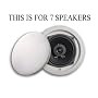 7 Acoustic Audio R1917PKG In Wall Home Theater Surround Sound Speakers