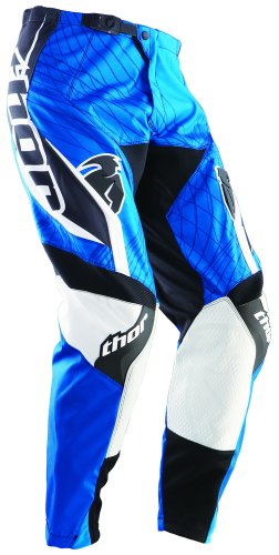 THOR PHASE SPIRAL MX MOTOCROSS DIRT PANT BLUE