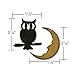 Sizzix Movers and Shapers Magnetic Dies by Tim Holtz, Mini, Owl and Crescent Moon, 2-Pack