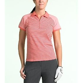 Striped Jacquard Raglan Polo