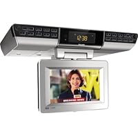 Philips AJL750/37 Kitchen Clock Radio with 7-inch TV