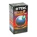 VHS Video Tapes, Premium Grade, Repeated Record/Erase Cycles, 8-Hours, 3/Pack