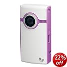 Flip Video Ultra Camcorder, 2nd Generation With 4GB Memory - Fuchsia Pink