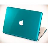 iSkin® Macboook Case AQUA Blue See Thru Rubberized Case 13-inch for NEW Macbook PRO 13.3" (A1278) Aluminum Unibody