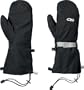 Outdoor Research Latitude Mitts, Black, X-Large