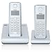 Electronics : Verizon V100-2 DECT 6.0 Cordless Phone with Five Handset Capabilities (Silver)