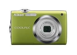 NikonCoolpixS300012.0MPDigitalCamerawith4xOpticalVibrationReduction(VR)Zoomand2.7-InchLCD(Green)