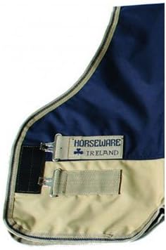Horseware Mio Medium Turnout Blanket 69 Navy/Tan