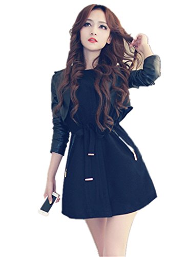 レディース アウター コート ショート丈 カジュアル 春物 着痩せ ジャケット ファッション【 LIVE_SHOP 】