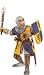 Schleich Knight with Mace Lion Foot Soldier