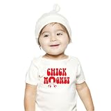 Organic Baby Short Sleeve Lap T, 18-24, Baby Chick Magnet