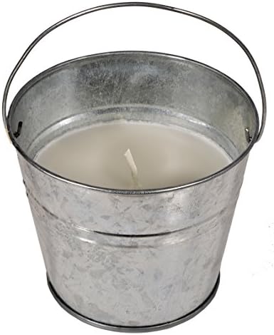 Sierra Case Pack Outdoor Garden Bucket Citronella Candle (6 Candles)