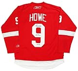 Gordie Howe Autographed Red Detroit Red Wings Jersey (DACW COA)