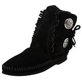 Minnetonka Womens Two Button Boot