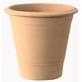 イタリア製テラコッタ鉢　コロラドポット　ホワイト　３０cm　　／植木鉢