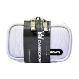 Optoma EP PK 101 PICO Pocket Projector CaseCrown Double Memory Foam Classic Case and TSA Approved Combination Lock   White