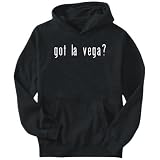 Hoodie Mens Black  Got La Vega?  Cities