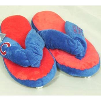 Chicago Cubs MLB Flip Flop Thong Slippers - Size 14