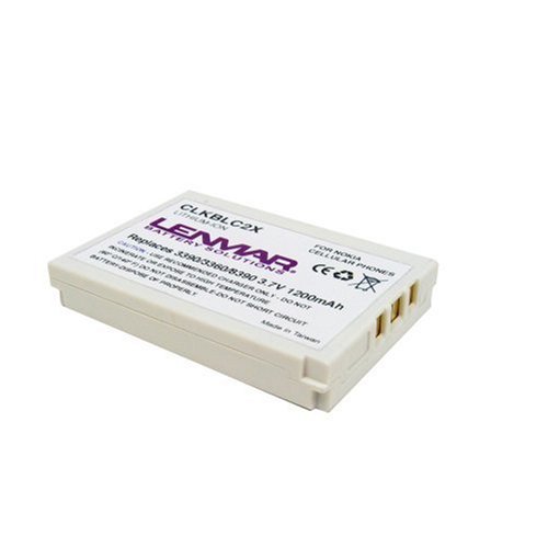 Lenmar CLKBLD3 Replacement Battery for Nokia 2100,3200,3205,3205i,3300,6200,6220,6225,6560,6585,6610,6610i,7210,7250,7250i,BLD-3