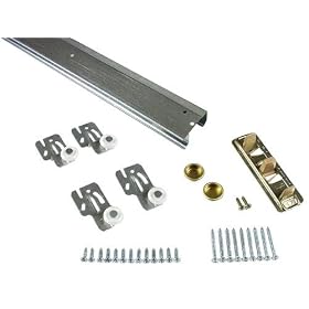 Stanley 48" Steel Track Dial Hanger By-Passing Door Set