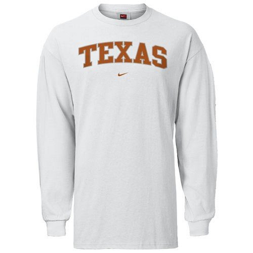Nike Texas Longhorns White College Classic Long Sleeved T-shirt