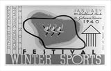 Historic Print (XL): Winter sports festival, Jr. Chamber of Commerce, Recreation Department, sponsors