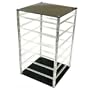 Rotating Revolving Earrings Countertop Display Holds 96 2" Cards