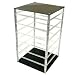 Rotating Revolving Earrings Countertop Display Holds 96 2" Cards