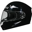 AFX FX-90 Full Face Motorcycle Helmet Black XXL 2XL 0101-3342