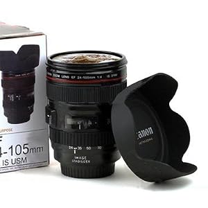 Camera Lens Lens tasse tasse de café (tasse de conception créative est la simulation de l'objectif Canon EF 24-105mm / 1:1 Modèle tasse à café) Camera Lens Lens tasse tasse de café (tasse de conception créative est la simulation de l'objectif Canon EF 24-105mm / 1:1 Modèle tasse à café)