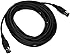 Monoprice MIDI Cable with 5 Pin DIN Plugs, 25-Feet, Black (108536)