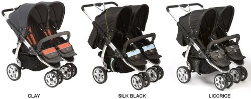Valco Baby Twin Latitude In Silk Black