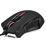 UtechSmart Uranus Metal Base MMO/FPS High Precision Laser Gaming Mouse - 50 to 16400 DPI,13 Programmable Buttons, Weight Tuning Cartridge, 5 Side Buttons, 5 Build-in User Profiles,Omron Micro Switches Maximum dpi: 16400 dpi Features: 50 to 16400 DPI, 13 Programmable Buttons, Weight Tuning Cartridge, 5 Side Buttons, 5 Build-in user profiles, Omron Micro Swi