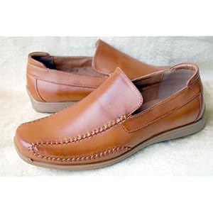 Buy RICHLY BROWN DESIGNER COMFORT LOAFER CASUAL SHOES FOR MEN. Best priced loafer shoes online... by GIORGIO BACCINI AMERICAN SHOE FACTORY