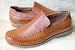 RICHLY BROWN DESIGNER COMFORT LOAFER CASUAL SHOES FOR MEN. Best priced loafer shoes online style# 18216 by AMERICAN SHOE FACTORY