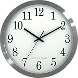 12'' Metal Lacrosse Technology Atomic Wall Clock