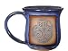 Mug with Indian Pots in Real Blue