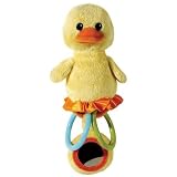 Plush Just Ducky Baby Activity Rattle by