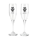 Jean M. Masquerade Toast Flutes