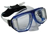 XS Scuba M Line Z Quad Purge Dive Mask - Same as Ocean Master Equalizer Z4 Scuba Mask!