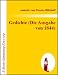Bücher : Gedichte (Die Ausgabe von 1844)