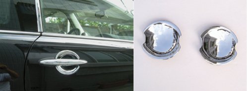 New! BMW Mini Cooper Chrome Door Handle Cup Covers, 03-06